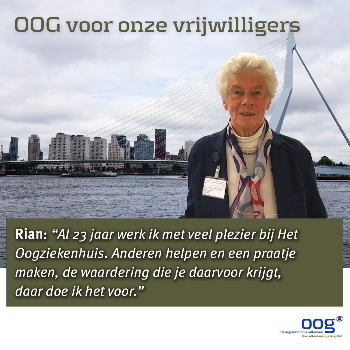 Vrijwilligster Rian