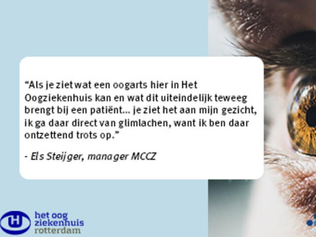 Afbeelding World Sight Day quote manager MCCZ