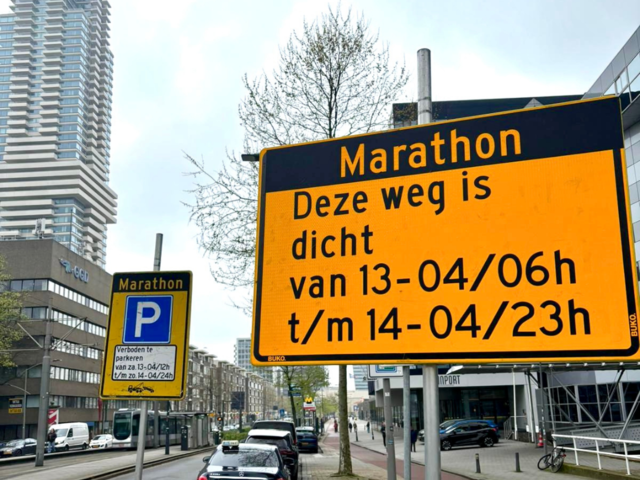 Bereikbaarheid Het Oogziekenhuis Rotterdam tijdens de marathon